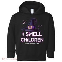 I Smell Children Lunch Lady Life Halloween For Lunch Lady Toddler Hoodie thumb 0
