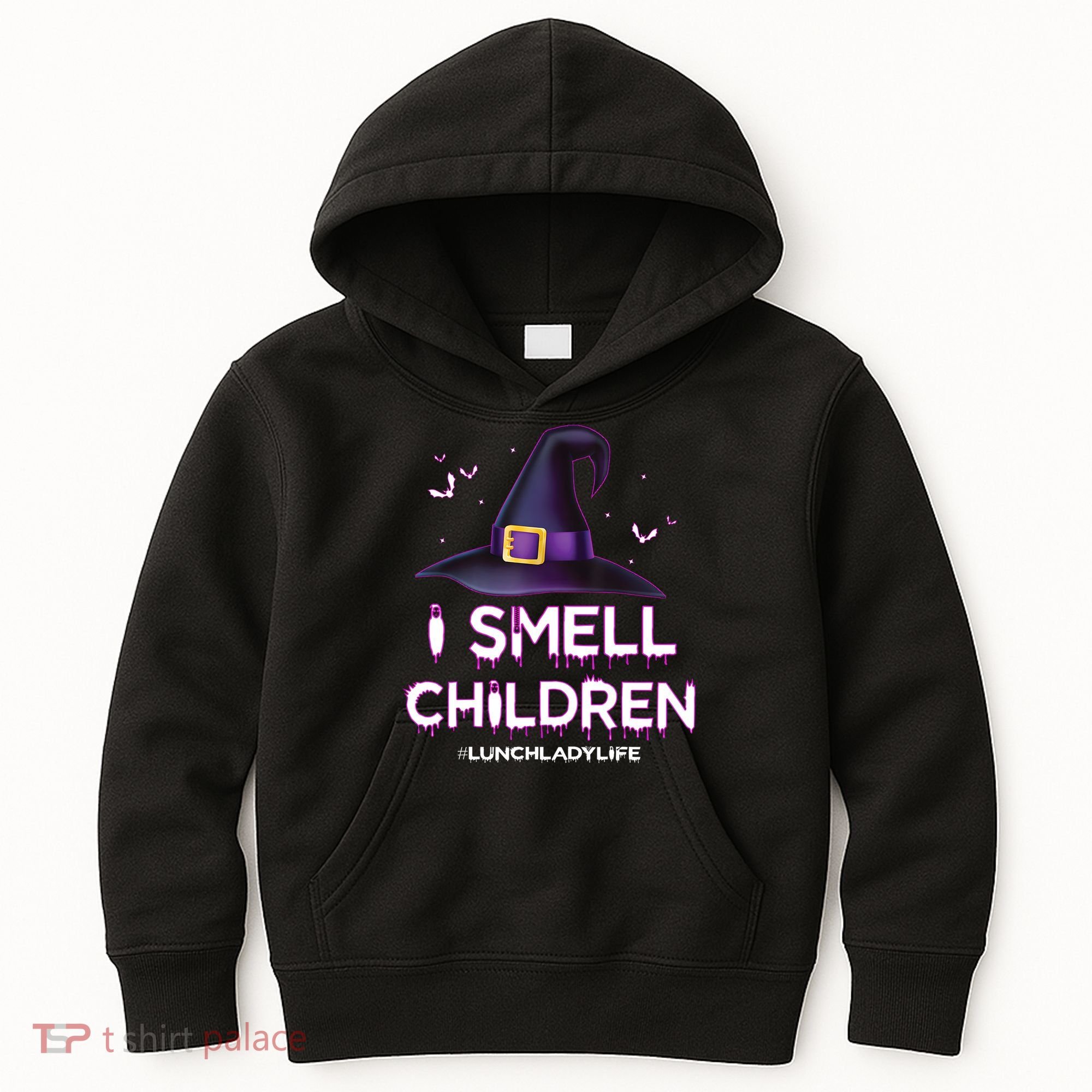 I Smell Children Lunch Lady Life Halloween For Lunch Lady Kids Hoodie