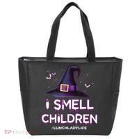 I Smell Children Lunch Lady Life Halloween For Lunch Lady Tote Bag thumb 0