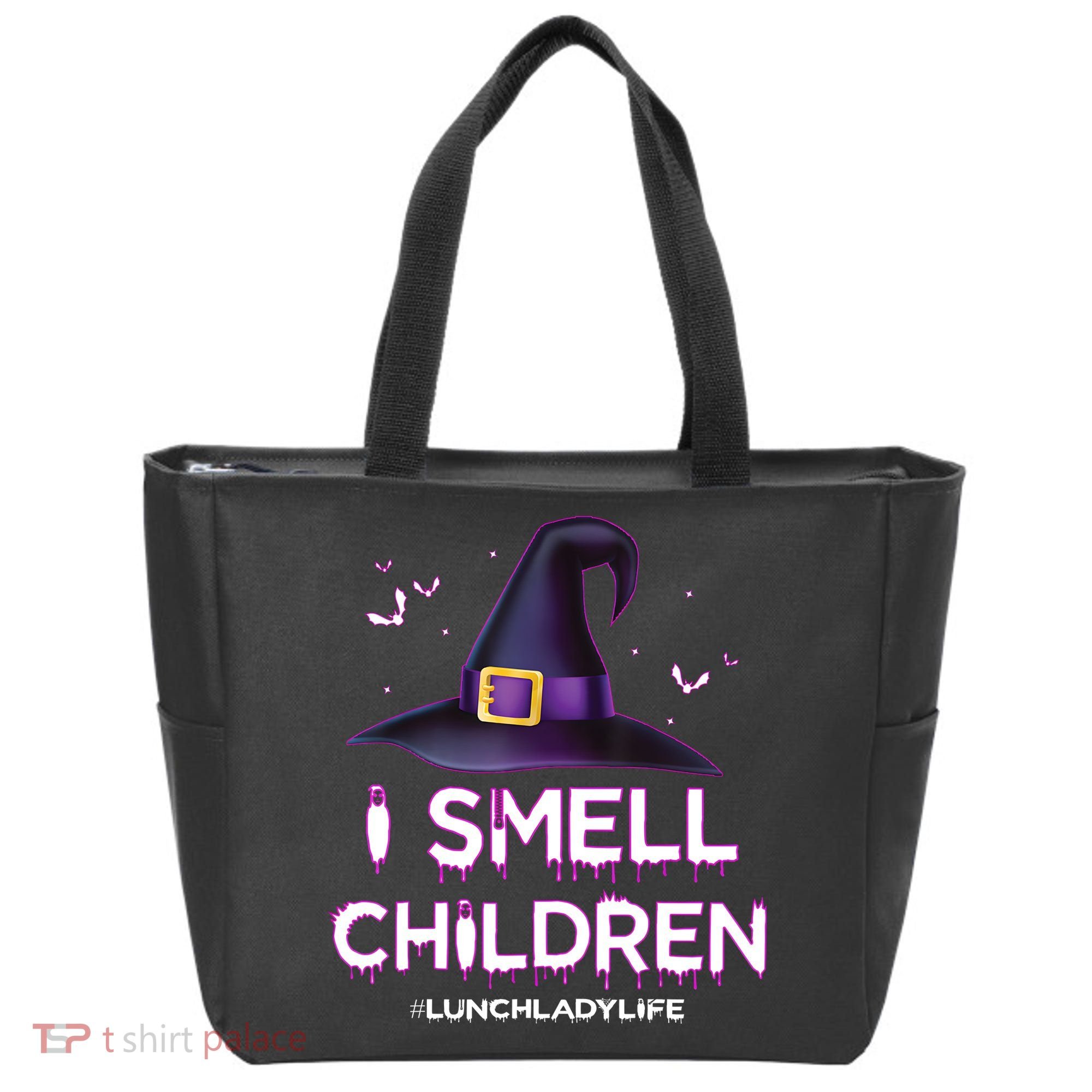 I Smell Children Lunch Lady Life Halloween For Lunch Lady Tote Bag