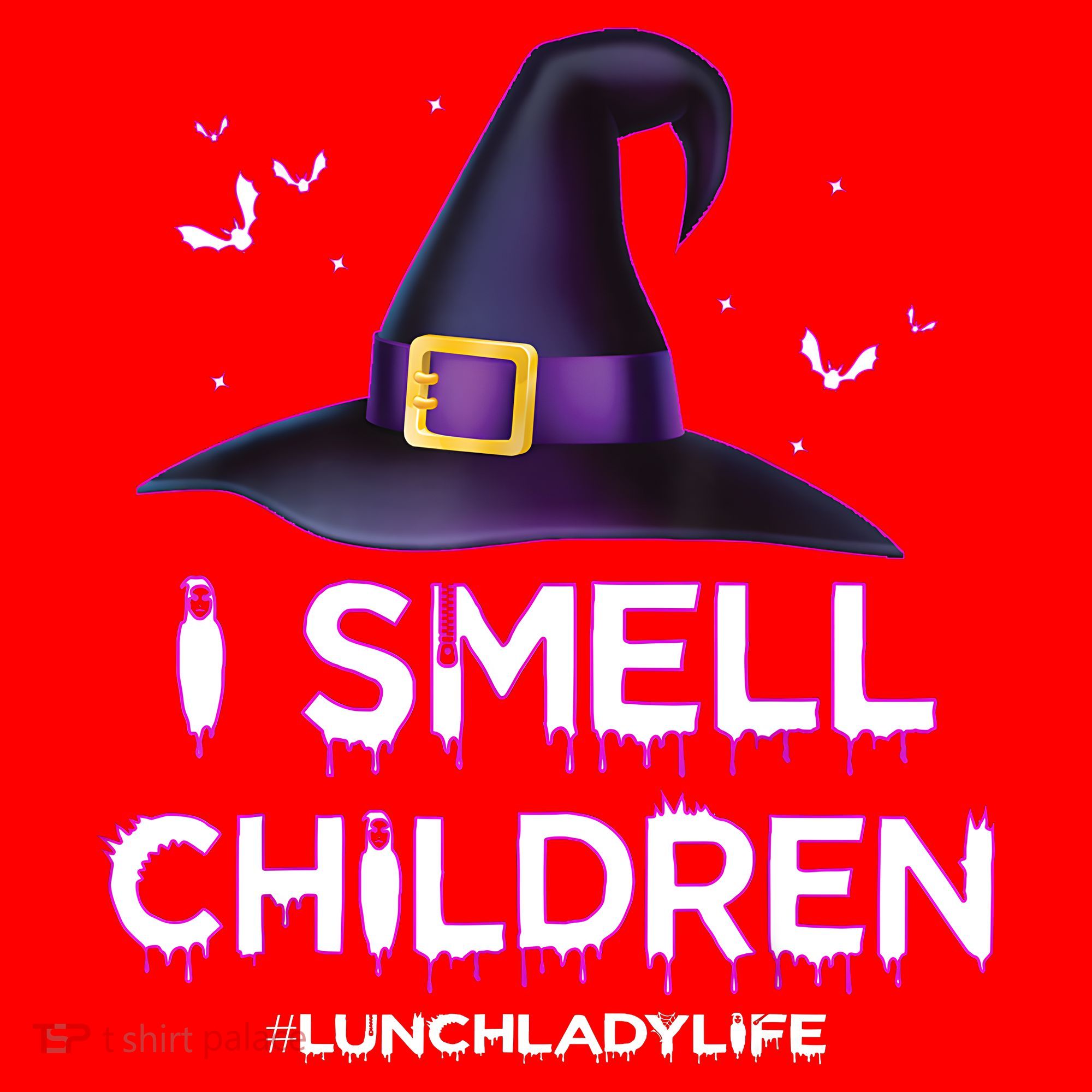 I Smell Children Lunch Lady Life Halloween For Lunch Lady Santa Hat