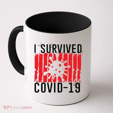 I Survived Covid19 Distressed Coffee Mug