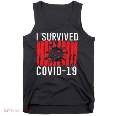 I Survived Covid19 Distressed Tank Top