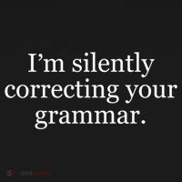 I'm Silently Correcting Your Grammar Cool Gift Women's Crop Top Tee thumb 4