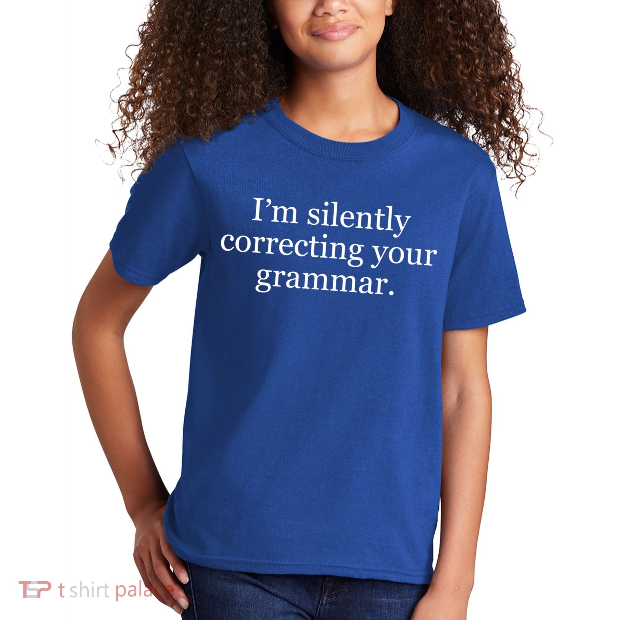 I'm Silently Correcting Your Grammar Cool Gift Kids T-Shirt