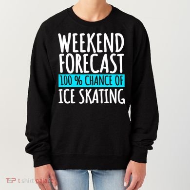 Ice Skating Coach Figure Skater Skates Sport Women's Sweatshirt