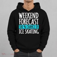 Ice Skating Coach Figure Skater Skates Sport Hoodie thumb 0