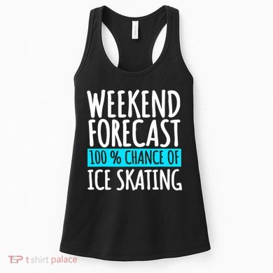 Ice Skating Coach Figure Skater Skates Sport Women's Tank Top