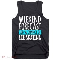 Ice Skating Coach Figure Skater Skates Sport Tank Top thumb 0