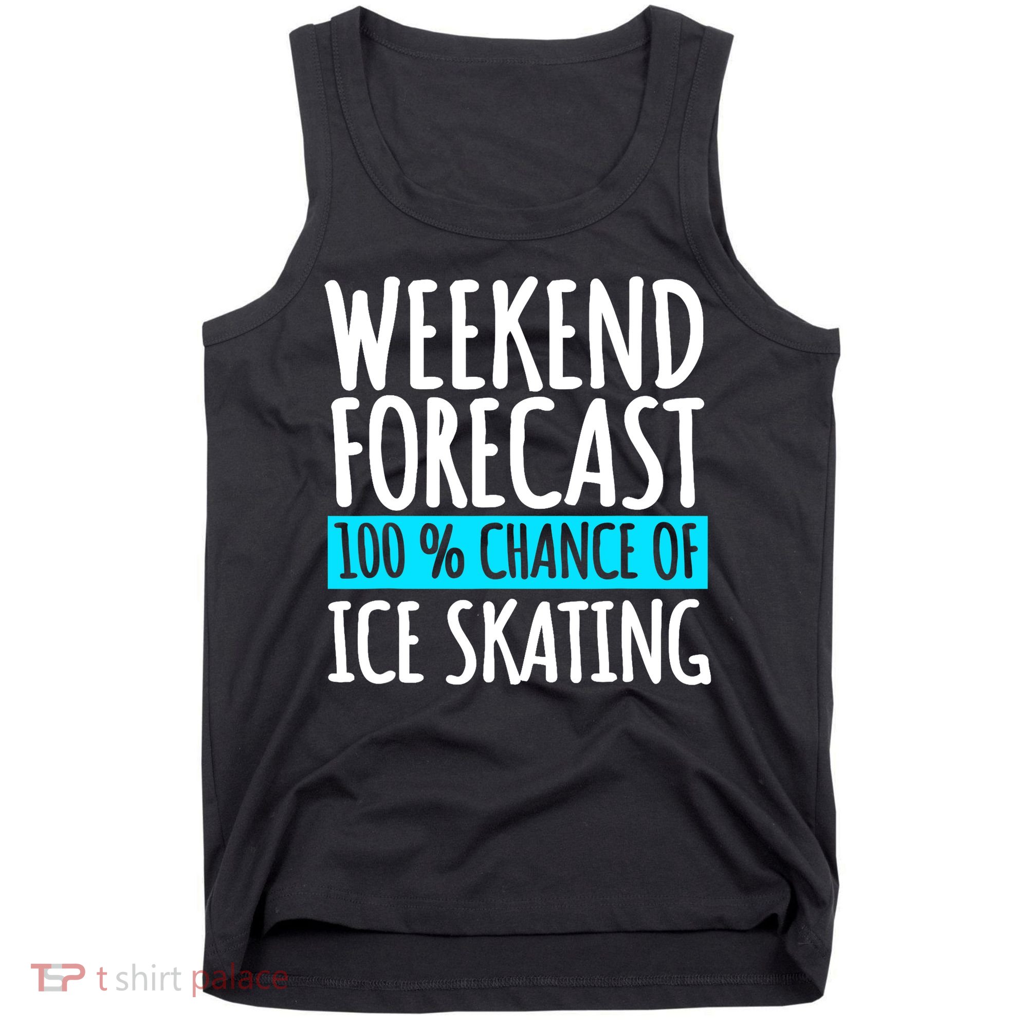Ice Skating Coach Figure Skater Skates Sport Tank Top