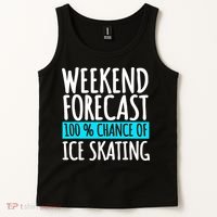 Ice Skating Coach Figure Skater Skates Sport Tank Top thumb 2