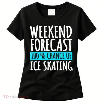 Ice Skating Coach Figure Skater Skates Sport Women's T-Shirt