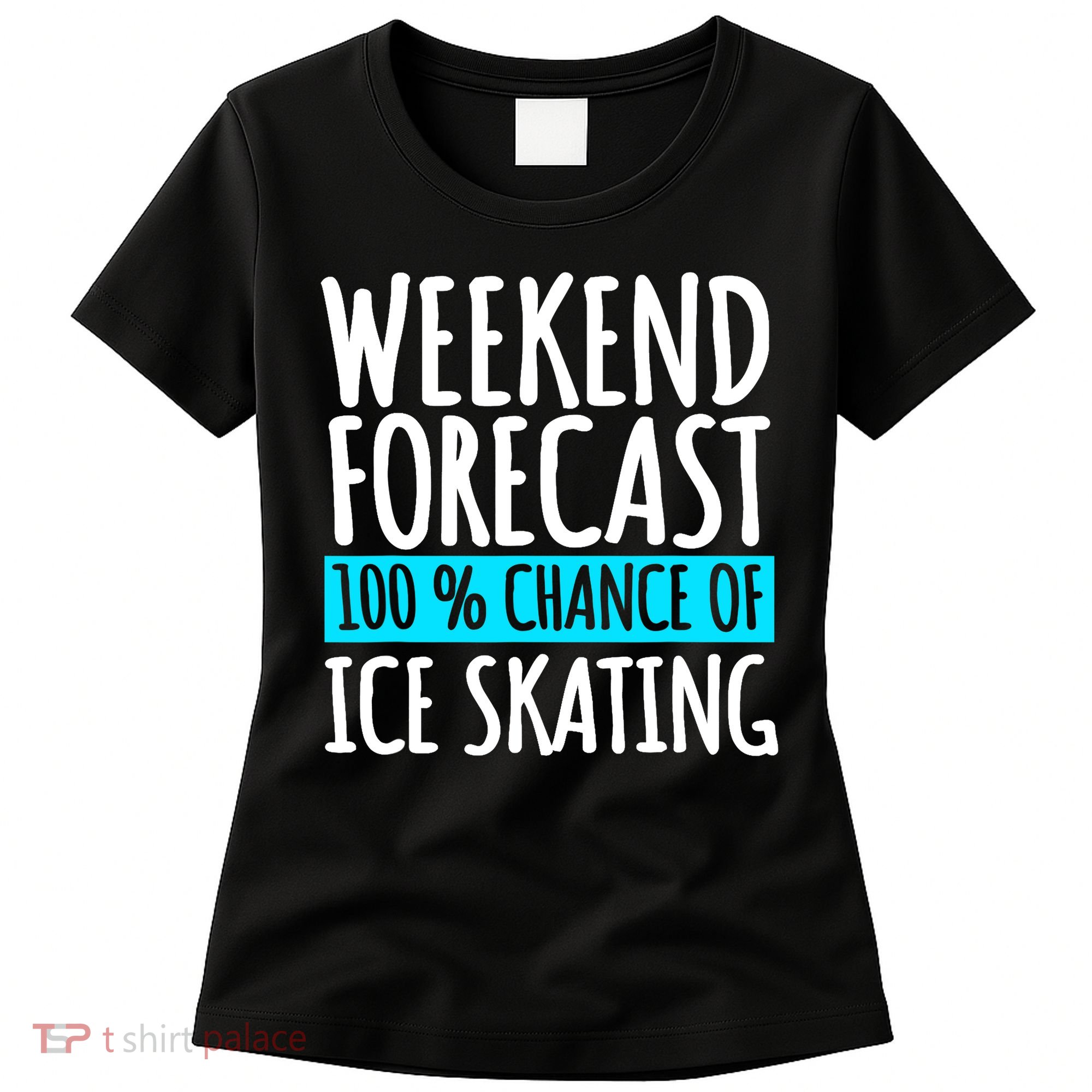 Ice Skating Coach Figure Skater Skates Sport Women's T-Shirt
