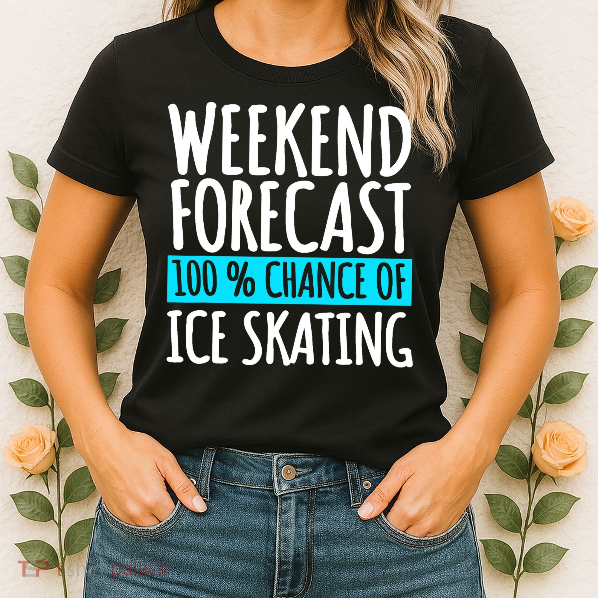 Ice Skating Coach Figure Skater Skates Sport Women's T-Shirt