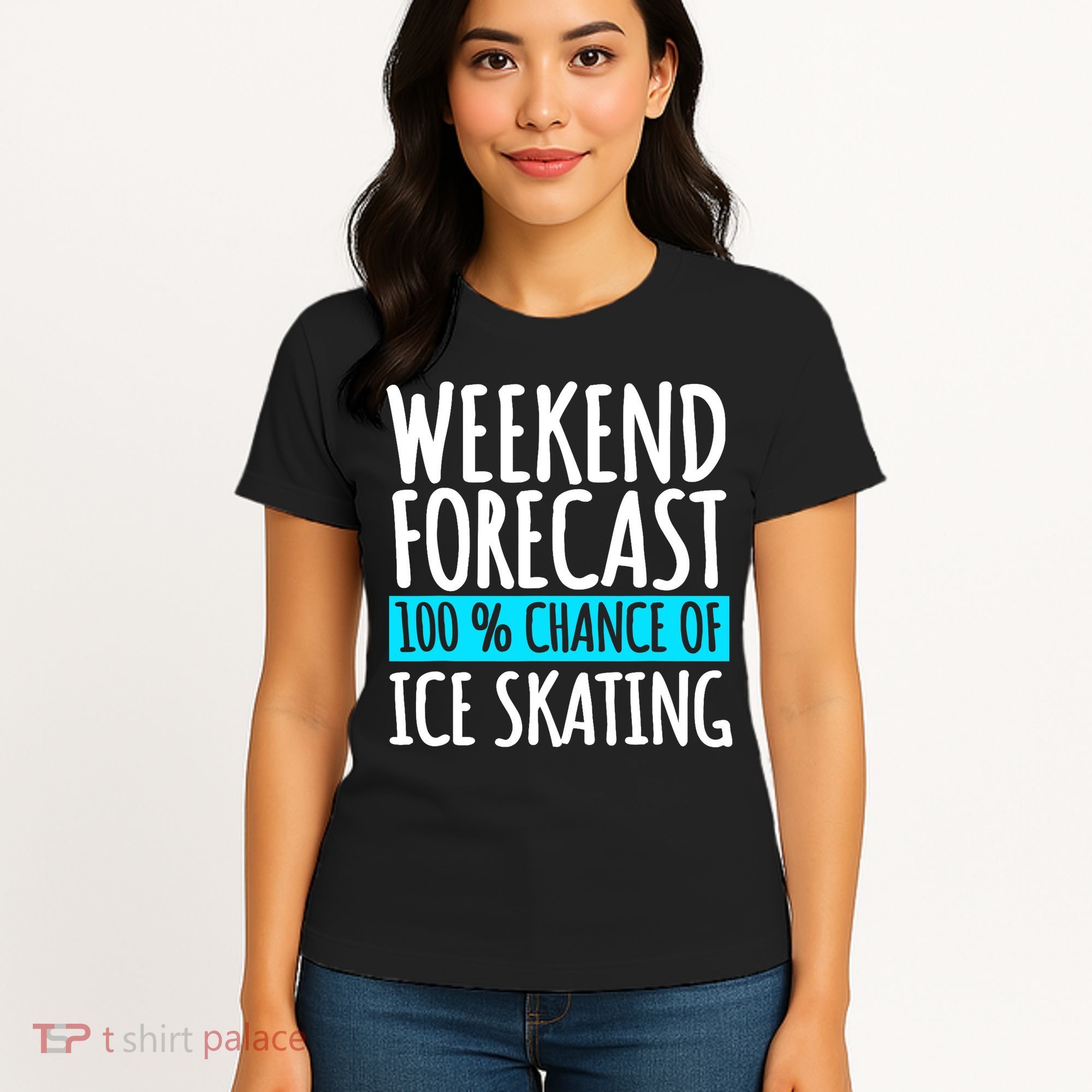 Ice Skating Coach Figure Skater Skates Sport Women's T-Shirt