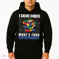 I Solve Cubes What's Your Superpower Hoodie thumb 2
