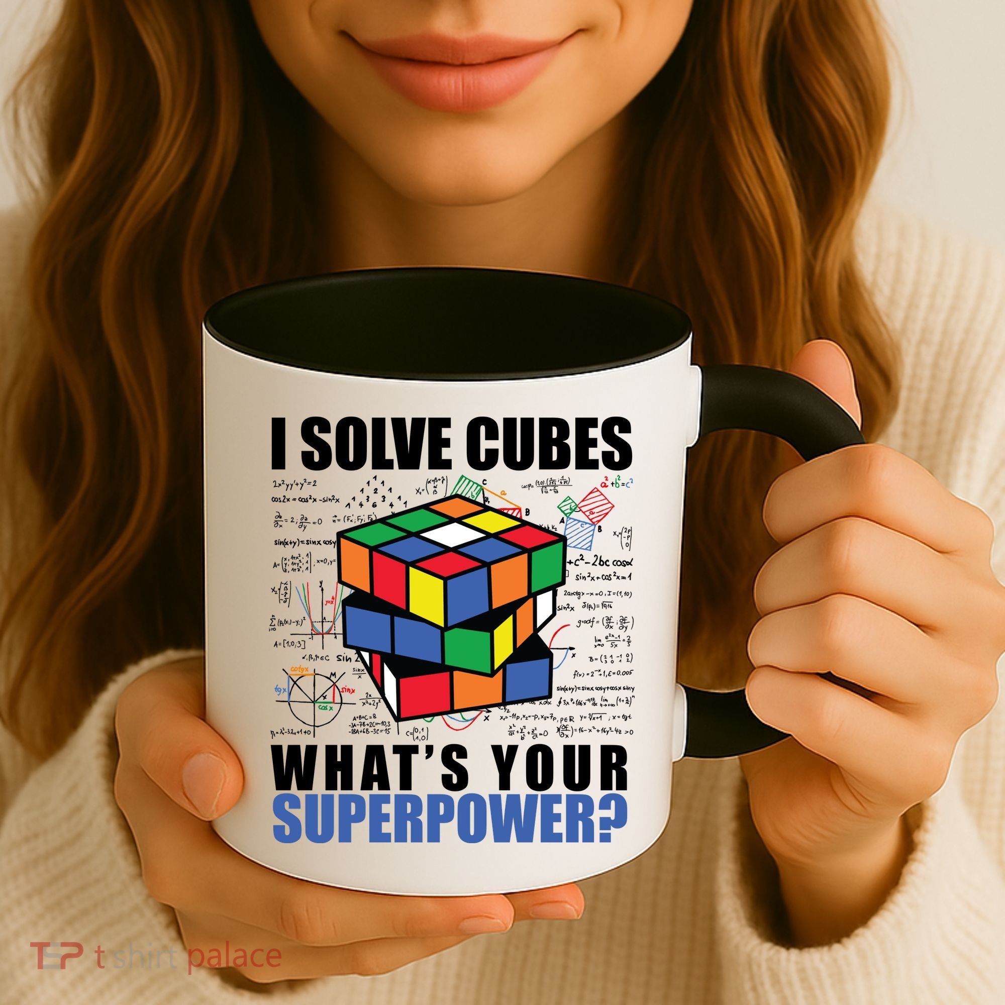 I Solve Cubes What's Your Superpower Coffee Mug