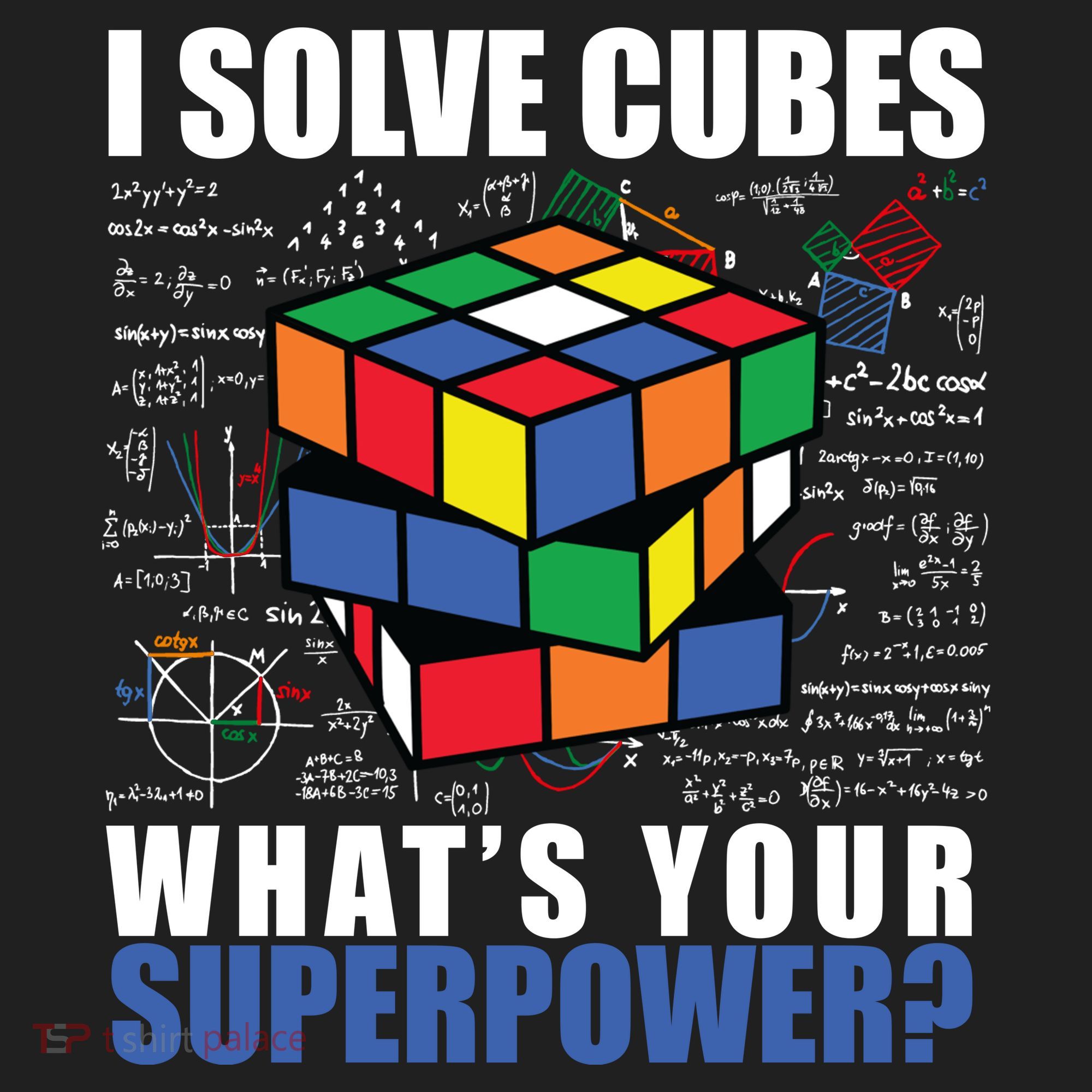 I Solve Cubes What's Your Superpower Beanie