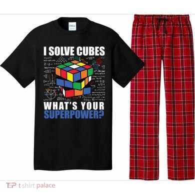I Solve Cubes What's Your Superpower Pajama Set