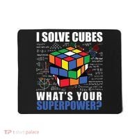 I Solve Cubes What's Your Superpower Mousepad thumb 0