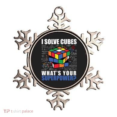 I Solve Cubes What's Your Superpower Ornament