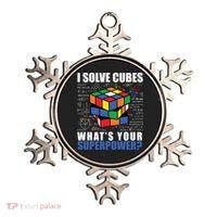 I Solve Cubes What's Your Superpower Ornament thumb 0