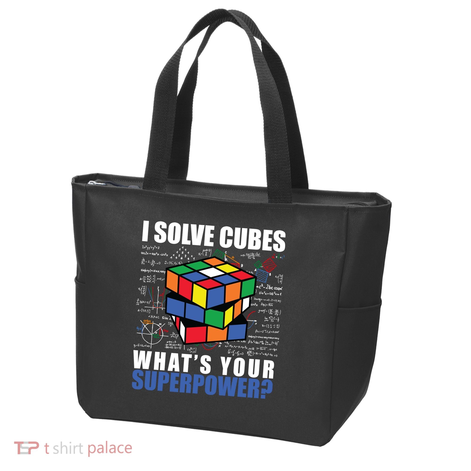 I Solve Cubes What's Your Superpower Tote Bag