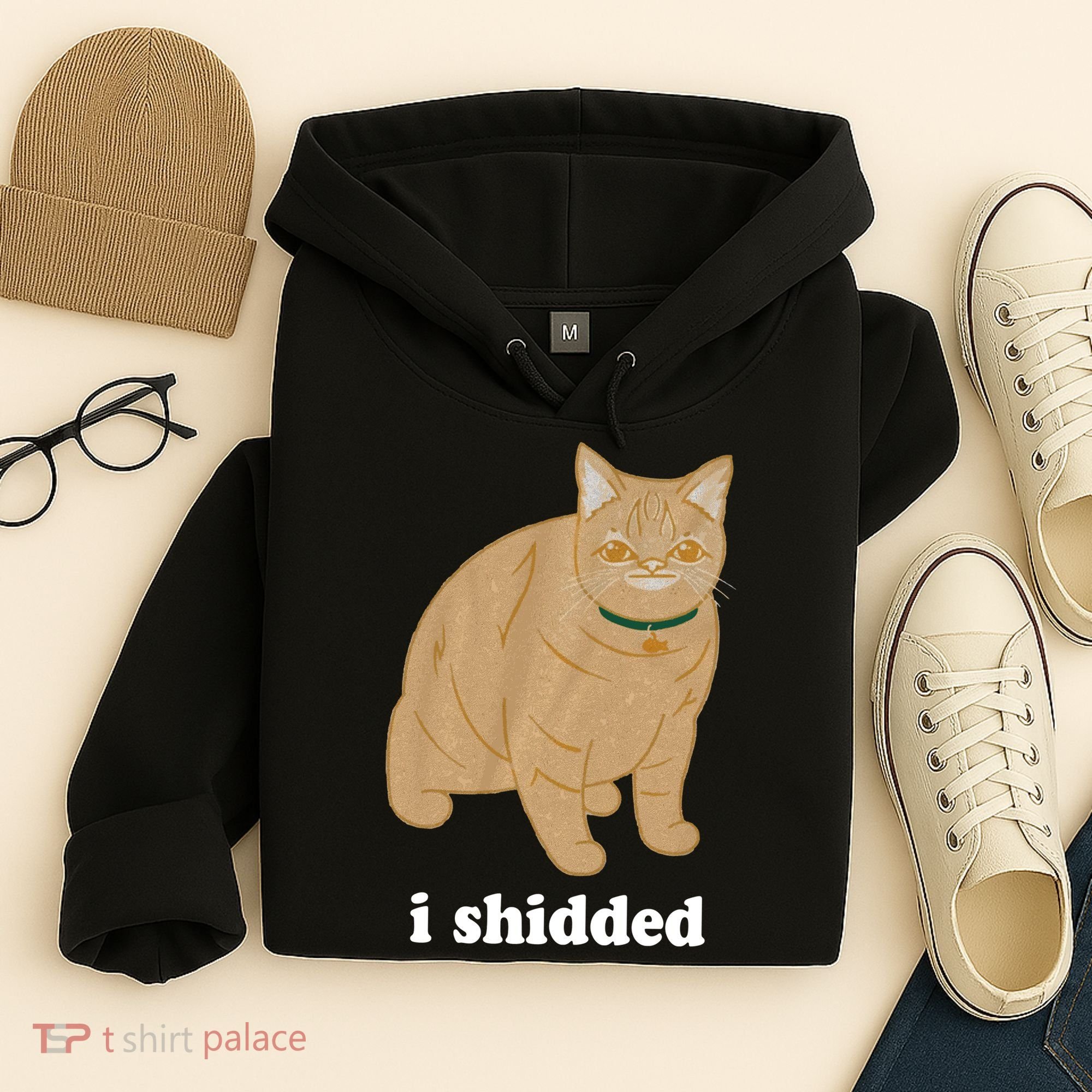 I Shidded Cat Funny Hoodie