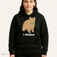I Shidded Cat Funny Hoodie thumb 5