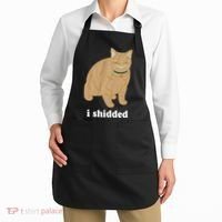 I Shidded Cat Funny Apron thumb 2