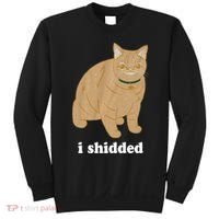 I Shidded Cat Funny Sweatshirt thumb 0