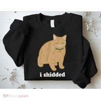 I Shidded Cat Funny Sweatshirt thumb 2
