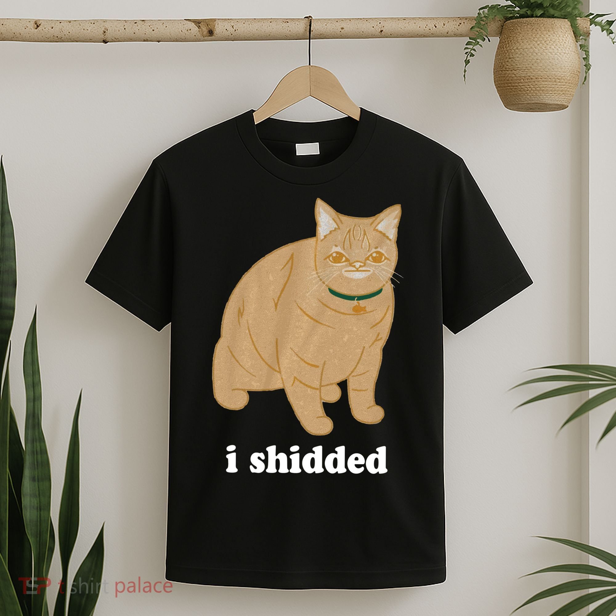 I Shidded Cat Funny T-Shirt