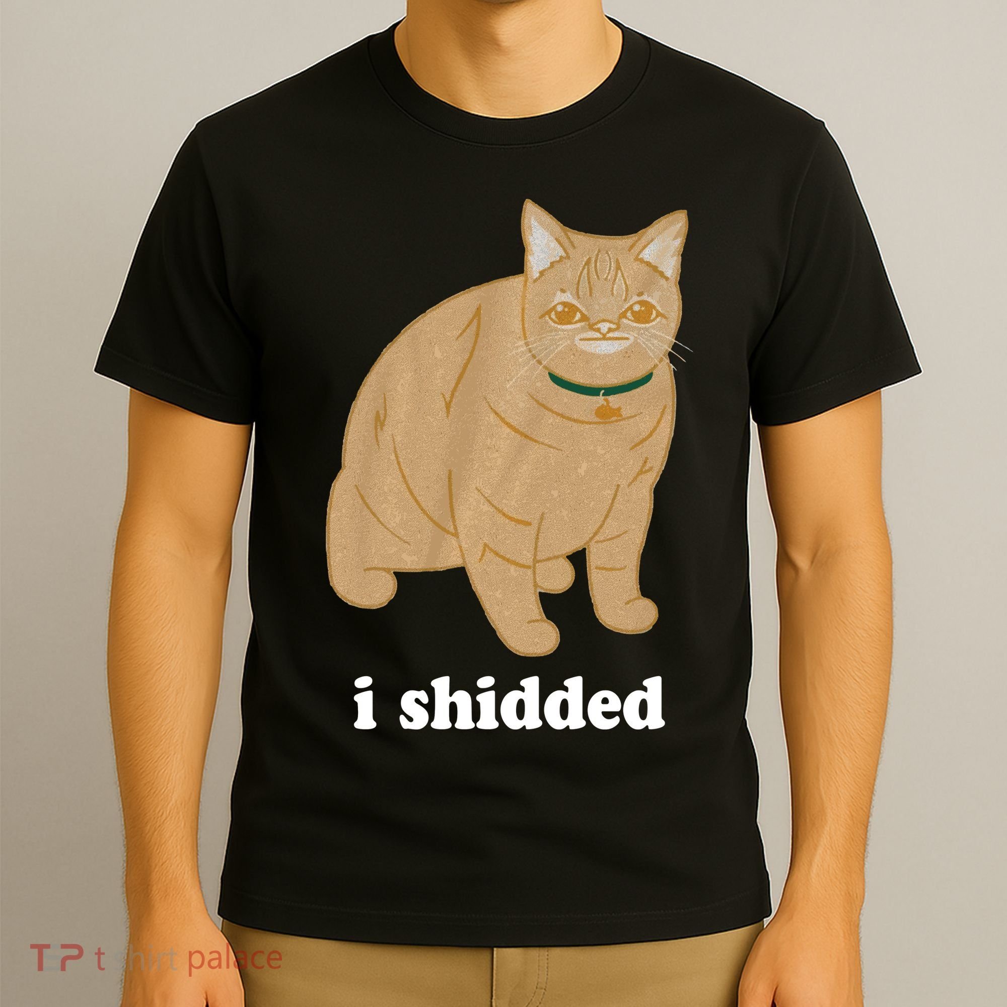 I Shidded Cat Funny T-Shirt