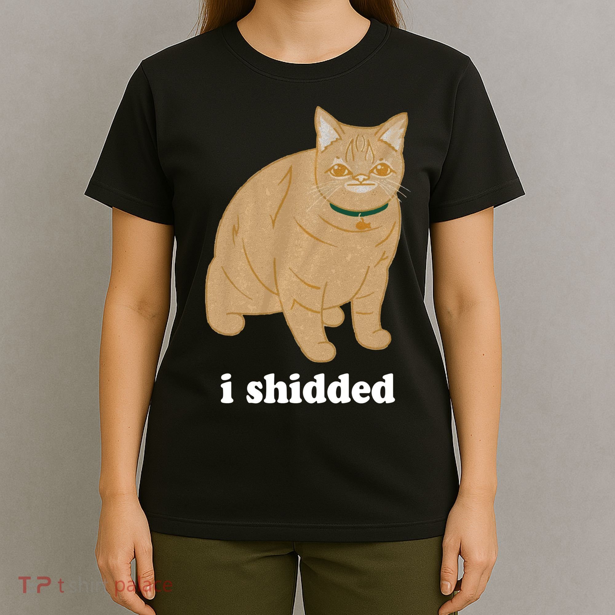 I Shidded Cat Funny T-Shirt