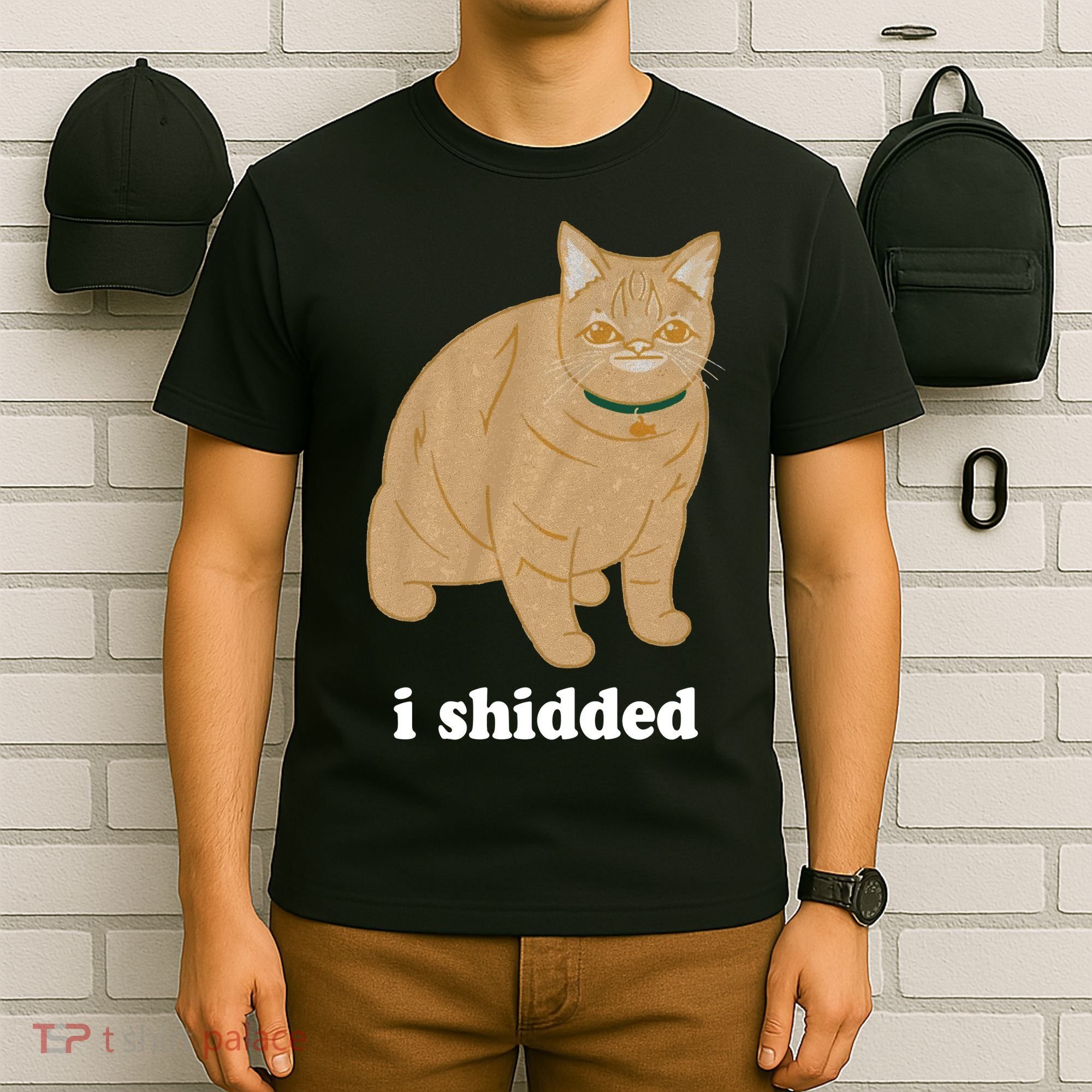 I Shidded Cat Funny T-Shirt