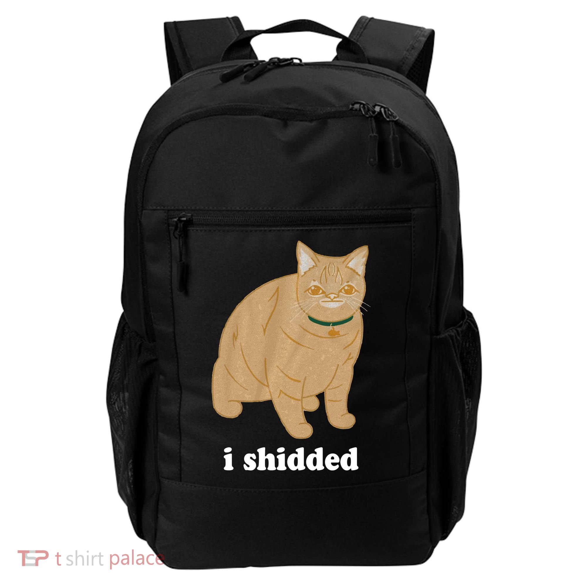 I Shidded Cat Funny Backpack