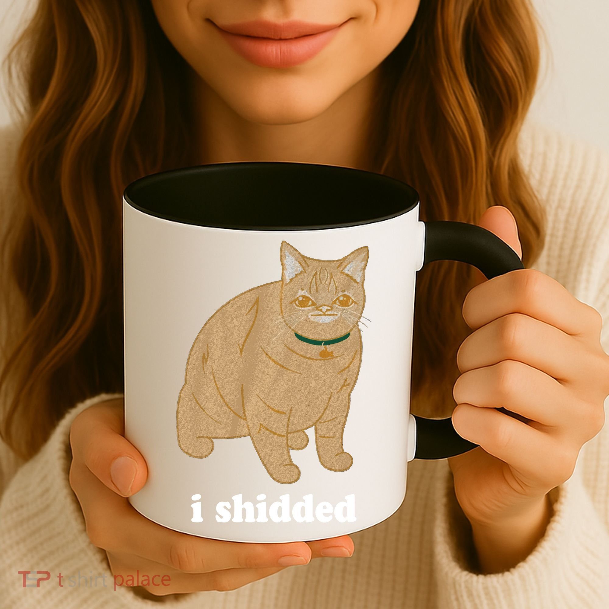 I Shidded Cat Funny Coffee Mug