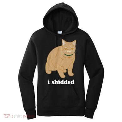 I Shidded Cat Funny Women's Hoodie