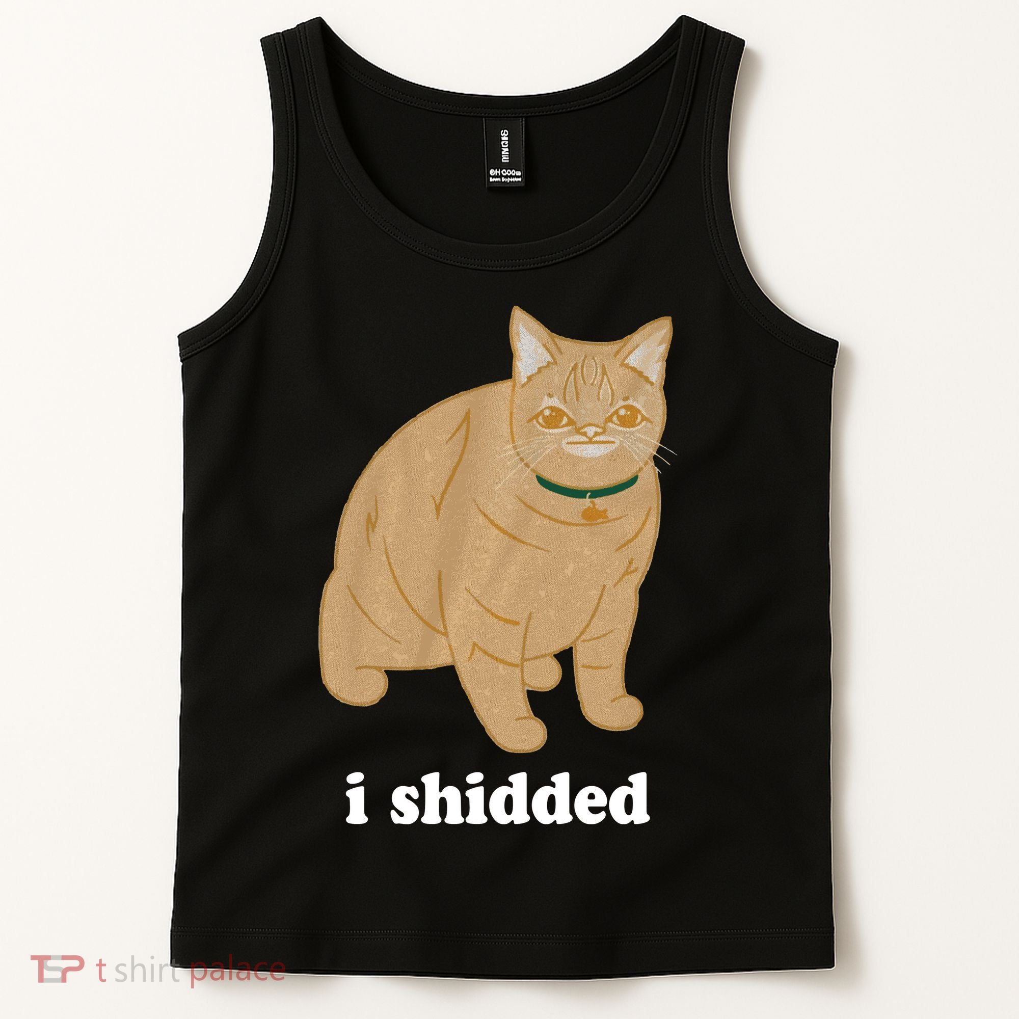 I Shidded Cat Funny Tank Top