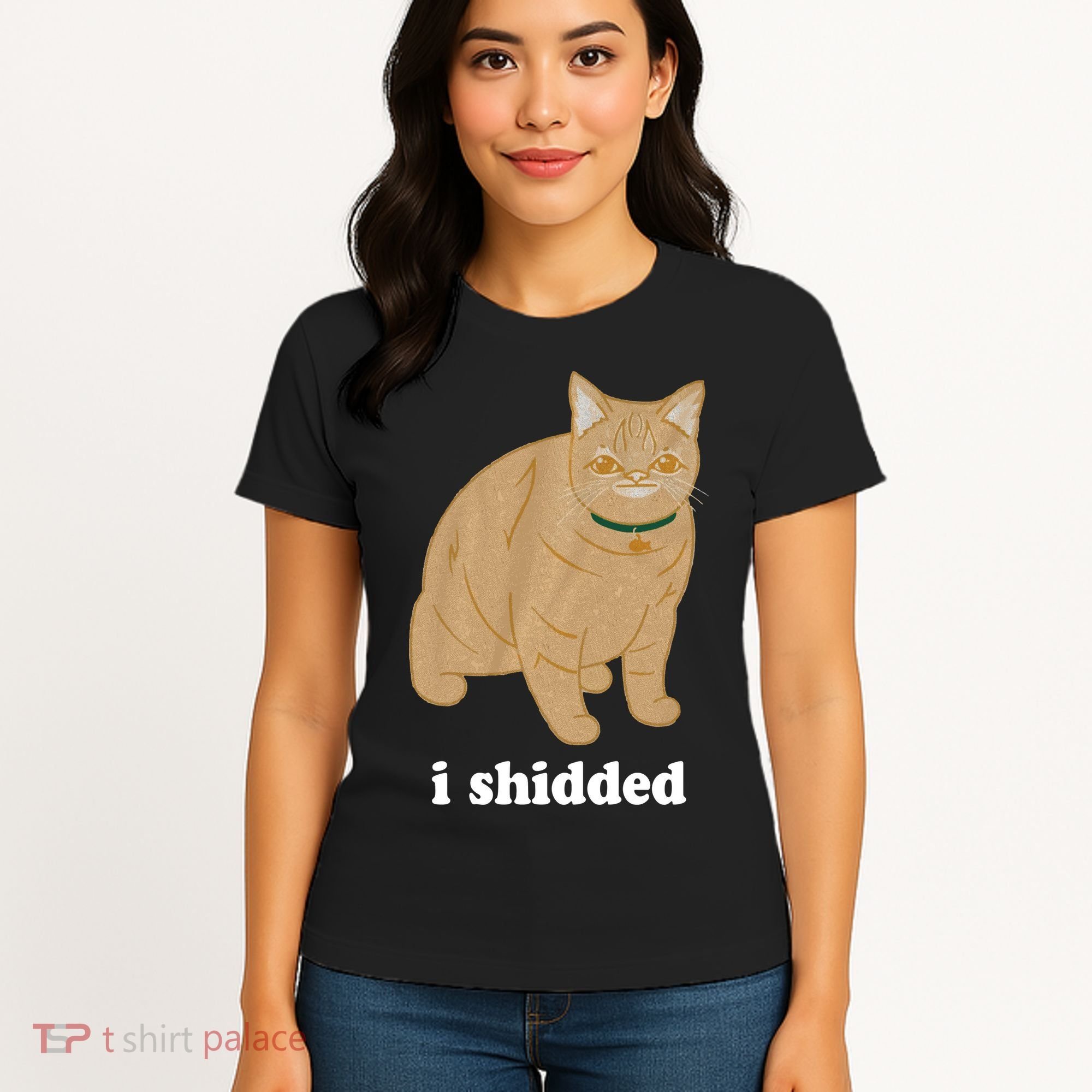 I Shidded Cat Funny Women's T-Shirt