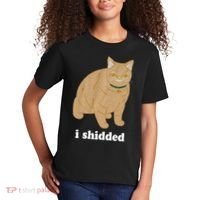 I Shidded Cat Funny Kids T-Shirt thumb 2