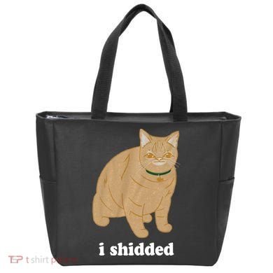 I Shidded Cat Funny Tote Bag