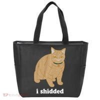 I Shidded Cat Funny Tote Bag thumb 0
