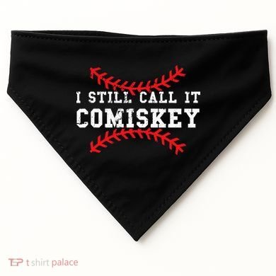 I Still Call It Comiskey Vintage Baseball USA-Made Doggie Bandana