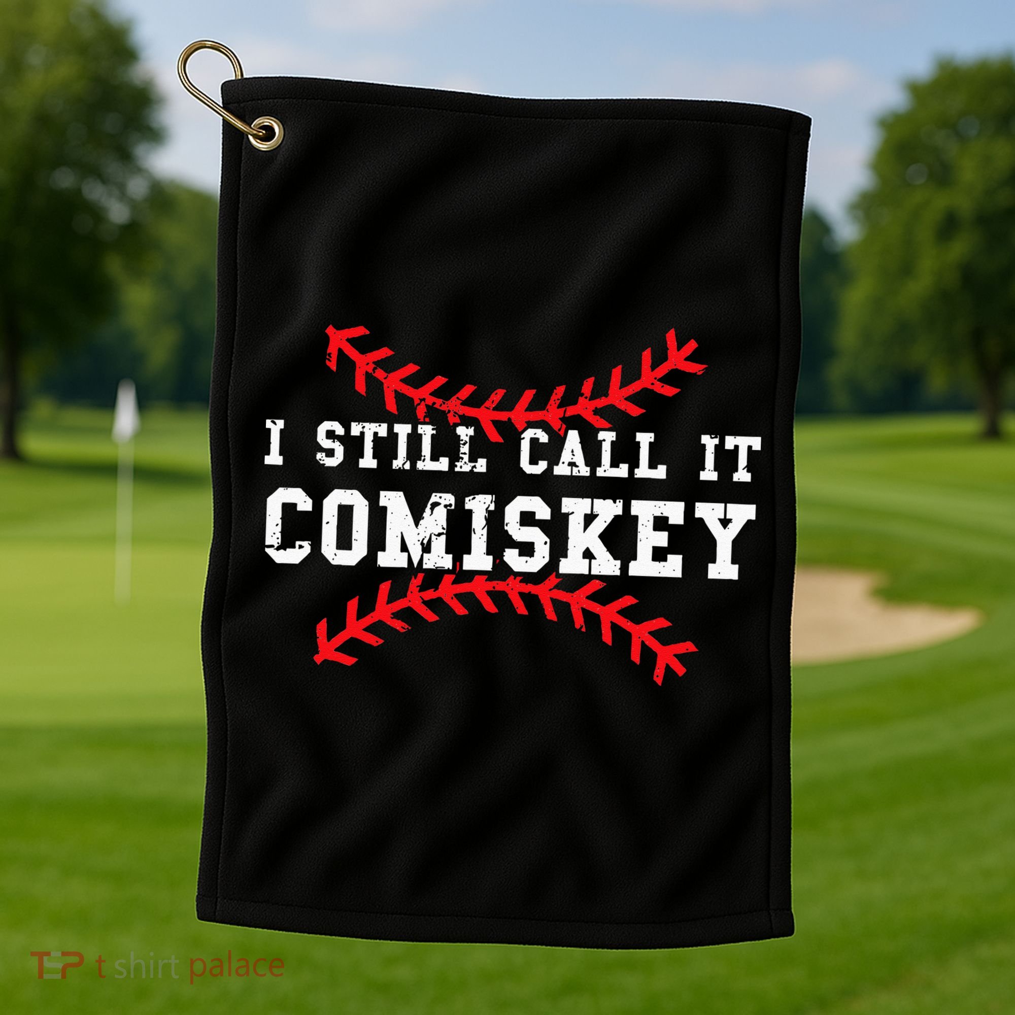 I Still Call It Comiskey Vintage Baseball Golf Towel