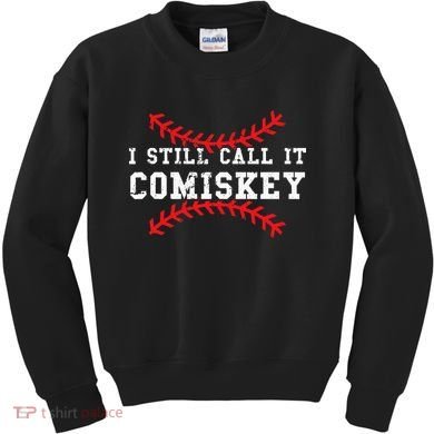I Still Call It Comiskey Vintage Baseball Kids Sweatshirt