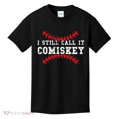 I Still Call It Comiskey Vintage Baseball Kids T-Shirt