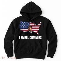 I Smell Commies, Ronald Reagan, Political Humor, President Reagan Hoodie thumb 0