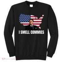 I Smell Commies, Ronald Reagan, Political Humor, President Reagan Sweatshirt thumb 0